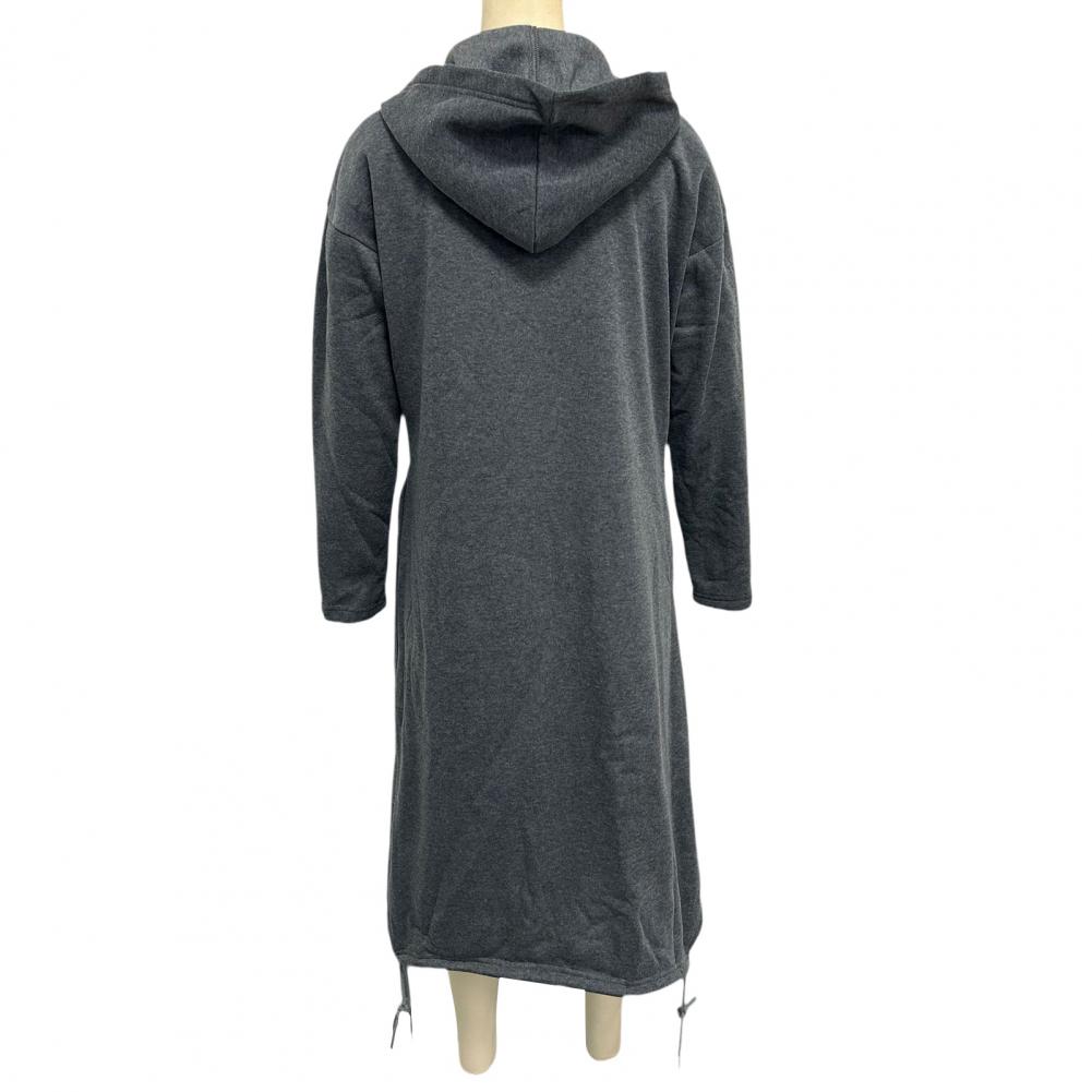 Women'S Fashion Zip Hoodie - เสื้อแจ็คเก็ตฮู้ดดี้ผู้หญิงสำหรับฤดูใบไม้ร่วงและฤดูหนาว สีพื้น แขนยาว ฮู้ดดี้ลำลอง แฟชั่น แจ็คเก็ตซิปเต็มตัว