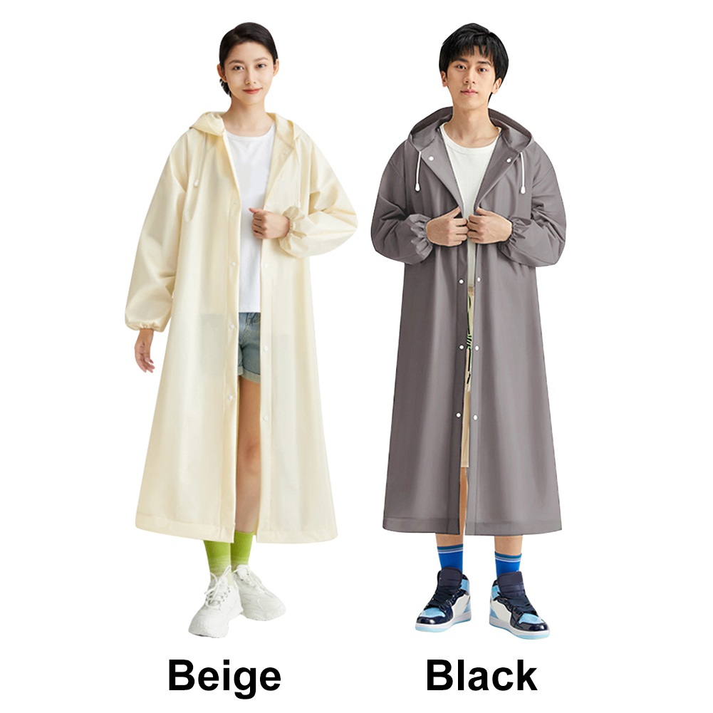 Women'S Fashion Rain Jacket - ผู้ใหญ่ยาวเสื้อกันฝนไม่ทิ้งหนาท่องเที่ยวกลางแจ้งปีนเขากันน้ําWindproof Rain Gear Universal One Pieceเสื้อกันฝน