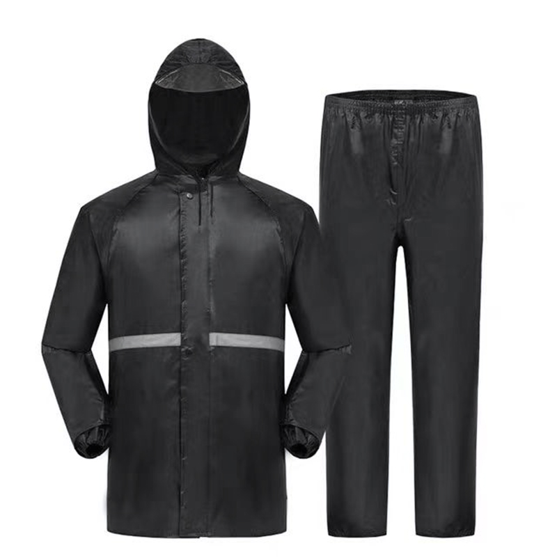 Women'S Fashion Rain Jacket - เสื้อคลุมและกางเกงกันฝน2ชิ้นสำหรับผู้หญิงผู้ชายชุดกันฝนกันน้ำกลางแจ้งมีแถบสะท้อนแสงเสื้อกันฝนสำหรับขับขี่มอเตอร์ไซค์