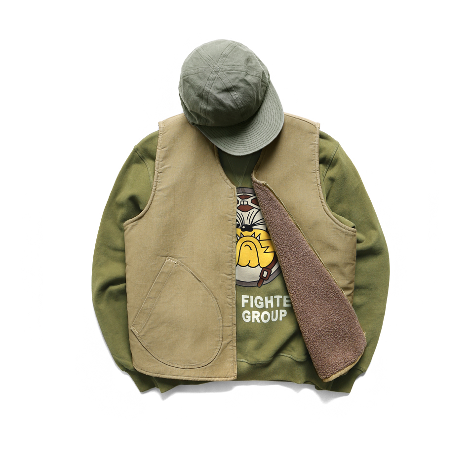Sherpa Coat Women - Firmranch Retro ผู้ชาย/ผู้หญิงหนาขนแกะเสื้อกั๊กการล่าสัตว์แขนกุด Sherpa เสื้อแจ็คเก็ตผู้ชายเสื้อกั๊กทํางานอเมริกัน Vintage