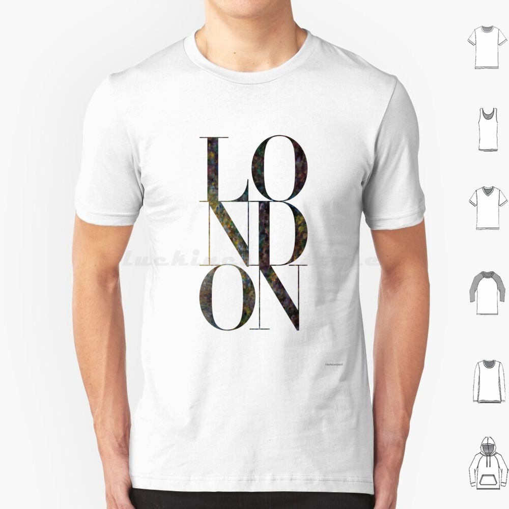 Women Fashion Uk - เสื้อยืดลายกราฟิกแฟชั่นลอนดอน ฮอยต์ เลอพาร์ด พร้อมลายดอกไม้ สำหรับผู้ชาย ผู้หญิง