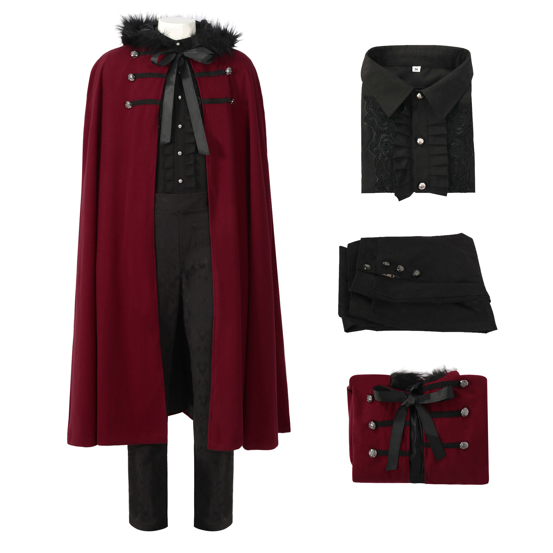 Women'S Fashion Victorian Era - ชุดเสื้อแจ็คเก็ตสไตล์วิคตอเรียน สตีมพังค์ ยุคกลาง แบบกอธิค สำหรับผู้หญิง คอลเลคชั่นฤดูหนาว