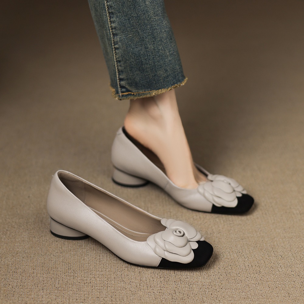 รองเท้าแฟชั่นลายดอกไม้ รุ่นใหม - Women Fashion Heels บทวิจารณ์และราคา