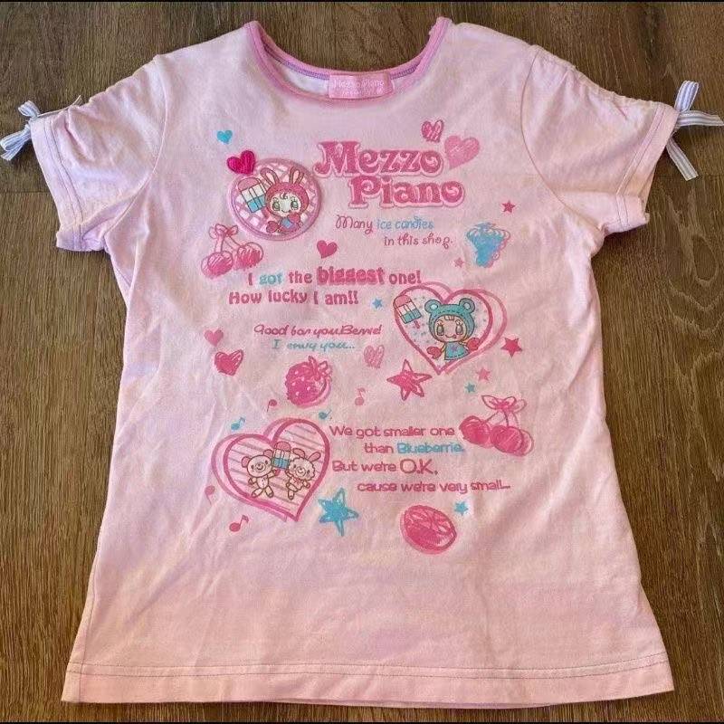 เสื้อยืดแขนสั้นสไตล์วินเทจน่าร - Women Fashion Style บทวิจารณ์และราคา