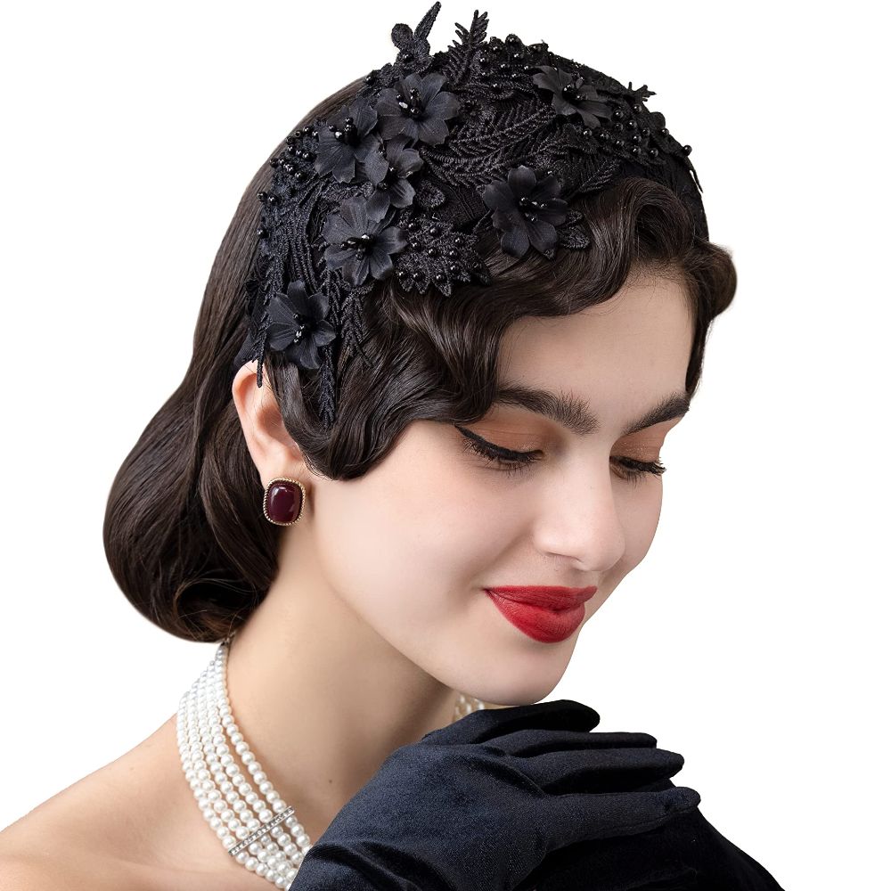 ที่คาดผมลูกไม้แบบใหม่สำหรับผู้ - Women'S Fashion Of The 50S บทวิจารณ์และราคา