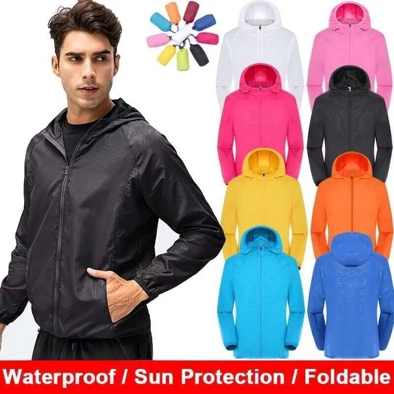 ผู้ชายผู้หญิงเสื้อกันน้ำเสื้อก - Women'S Fashion Rain Jacket บทวิจารณ์และราคา
