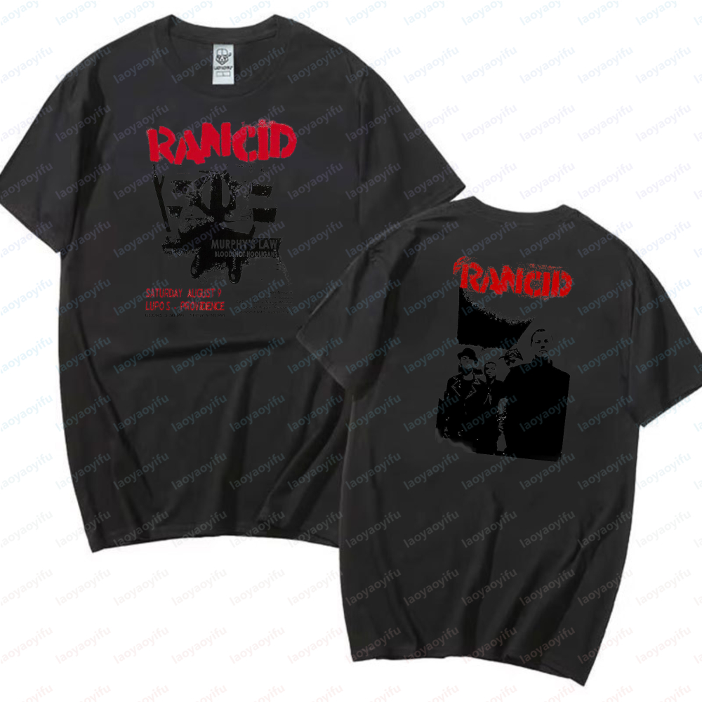 เสื้อยืดพิมพ์ลายสองด้าน Rancid - Women'S Fashion Edgy บทวิจารณ์และราคา