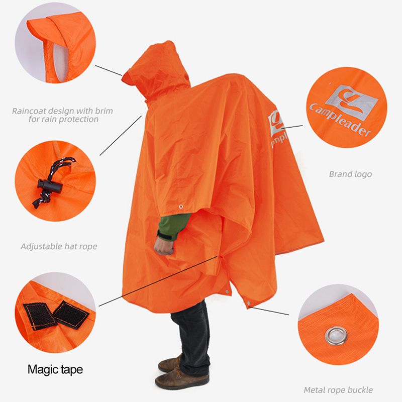 3 In 1 เสื้อกันฝนกลางแจ้งHoode - Women'S Fashion Rain Jacket บทวิจารณ์และราคา