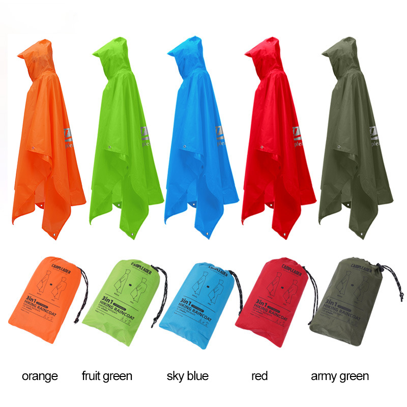 3 In 1 เสื้อกันฝนกลางแจ้งHoode - Women'S Fashion Rain Jacket บทวิจารณ์และราคา