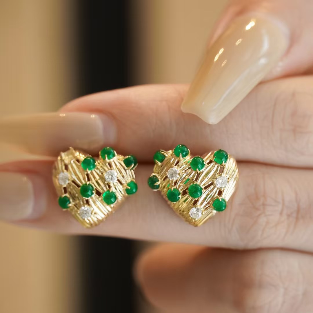 Retro14K Gold Filled Emerald D - Women'S Fashion Victorian Era บทวิจารณ์และราคา