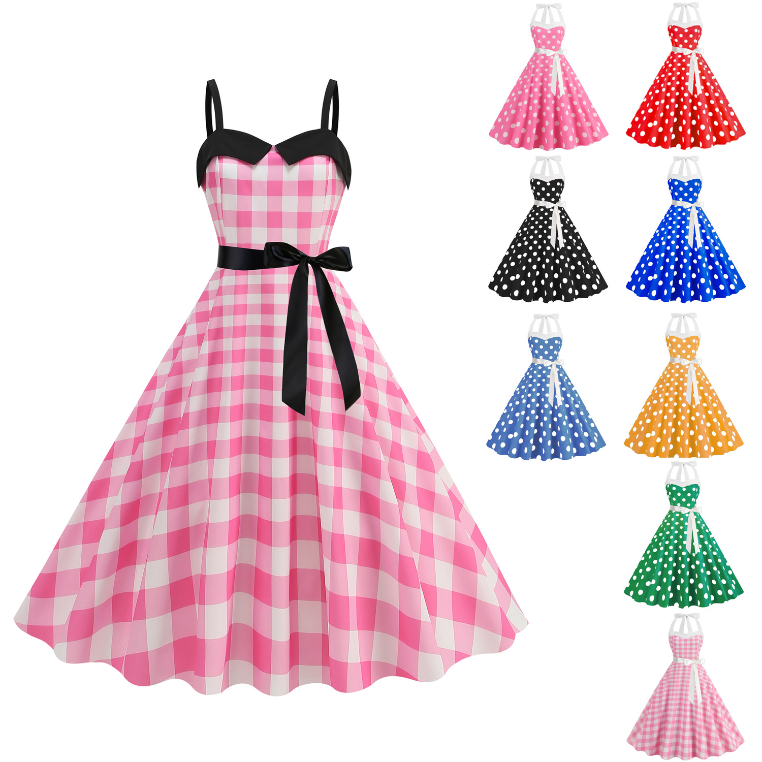 ชุดเดรสลายจุดสไตล์เฮปเบิร์น ย้ - Women'S Fashion Of The 50S บทวิจารณ์และราคา