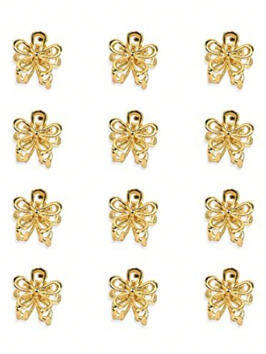 กิ๊บติดผมโลหะลายดอกไม้ขนาดเล็ก - Women'S Fashion Petite บทวิจารณ์และราคา