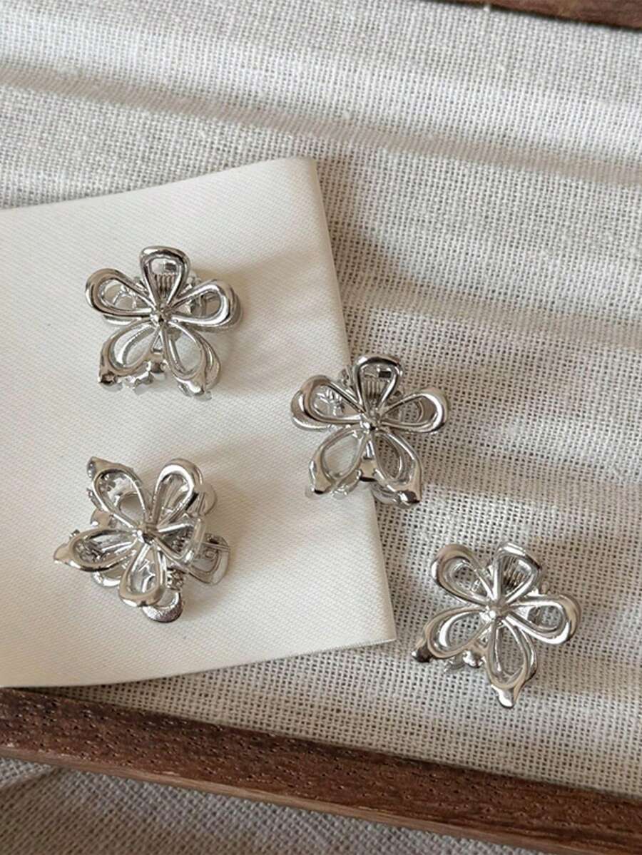 กิ๊บติดผมโลหะลายดอกไม้ขนาดเล็ก - Women'S Fashion Petite บทวิจารณ์และราคา