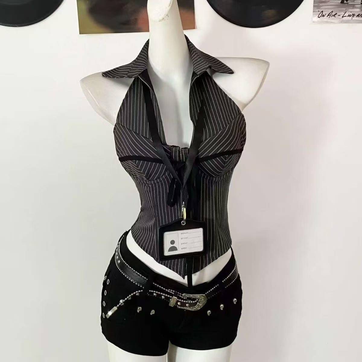 ชุดเซ็ตเสื้อกล้ามพิมพ์ลายและกา - Women Fashion Usa บทวิจารณ์และราคา