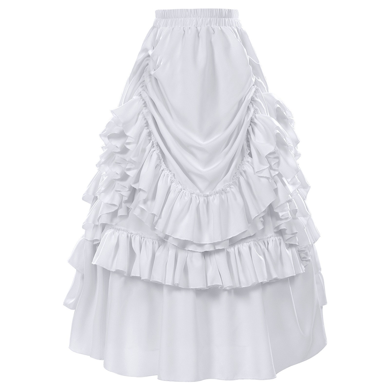 กระโปรงสั้นสไตล์เรโทรกอธิคสำหร - Women'S Fashion Victorian Era บทวิจารณ์และราคา