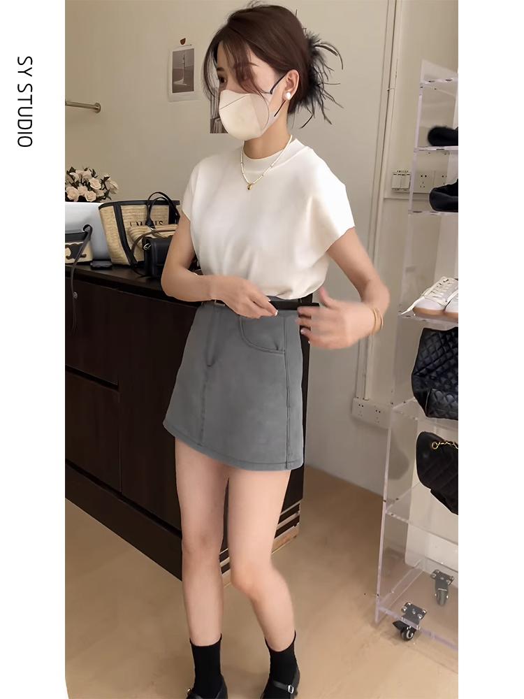 เสื้อถักทรงเข้ารูปและกระโปรงทร - Women'S Fashion Petite บทวิจารณ์และราคา