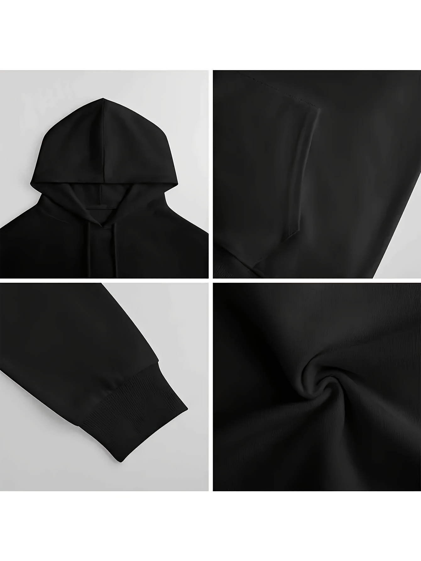 เสื้อฮู้ดดี้สีดำคลาสสิกพร้อมกร - Women'S Fashion Edgy บทวิจารณ์และราคา