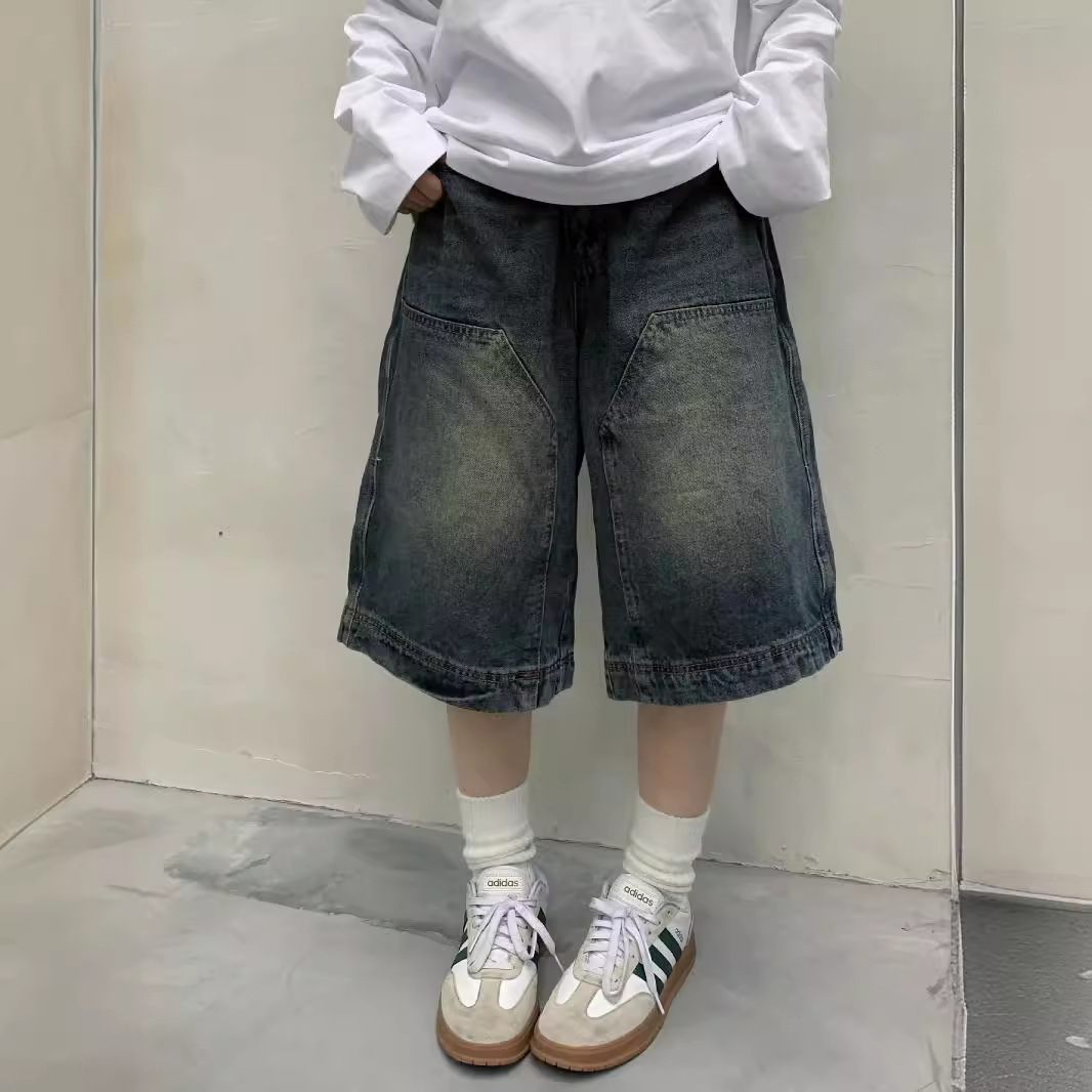 กางเกงยีนส์ขาสั้นทรงหลวมสไตล์ว - Women'S Fashion Trousers บทวิจารณ์และราคา