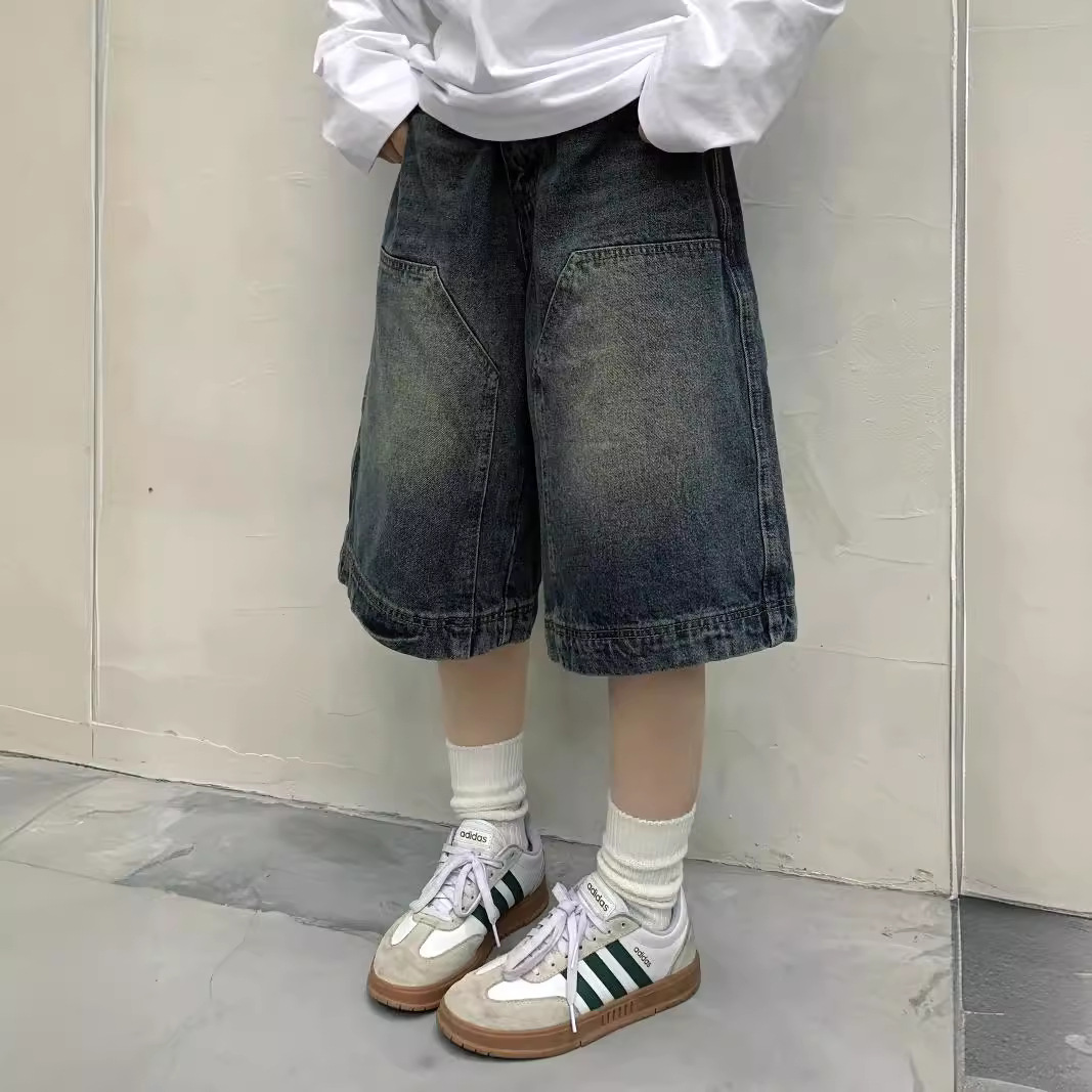 กางเกงยีนส์ขาสั้นทรงหลวมสไตล์ว - Women'S Fashion Trousers บทวิจารณ์และราคา