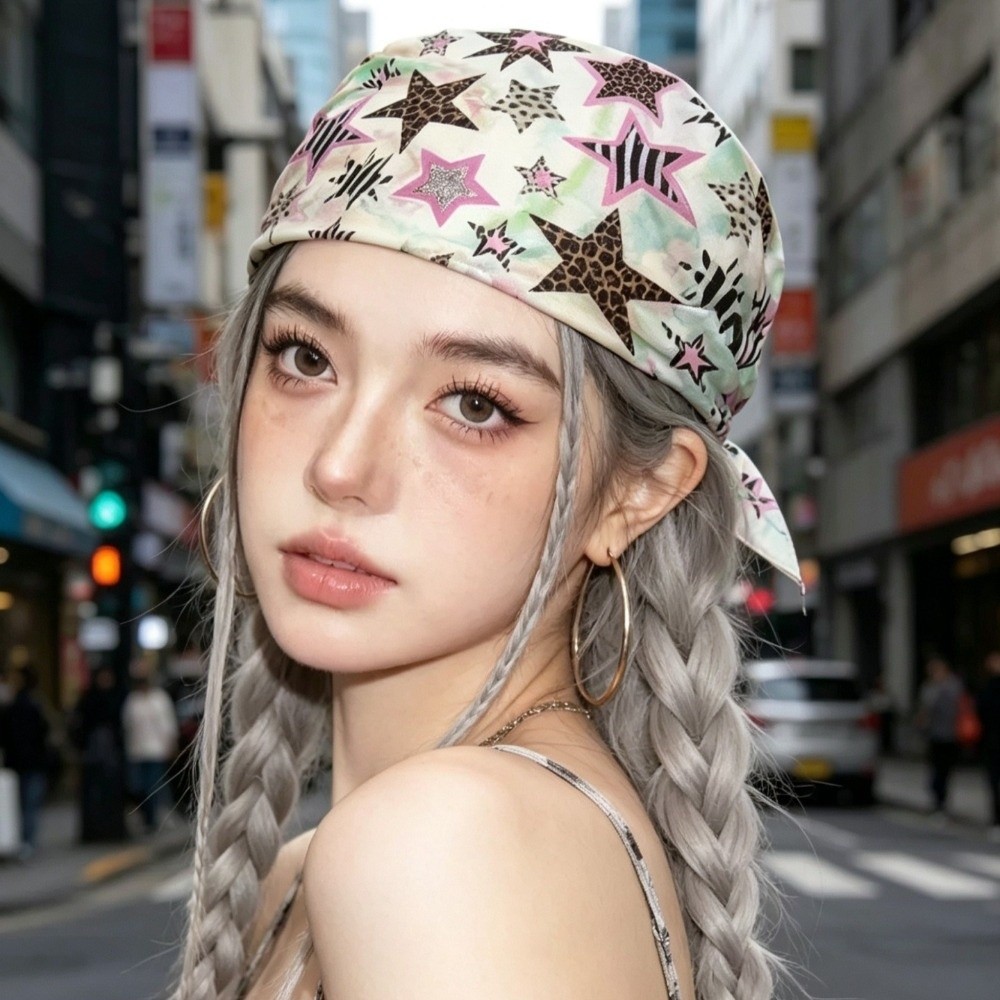 ผ้าพันคอทรงสี่เหลี่ยมวินเทจทนท - Women'S Fashion Edgy บทวิจารณ์และราคา