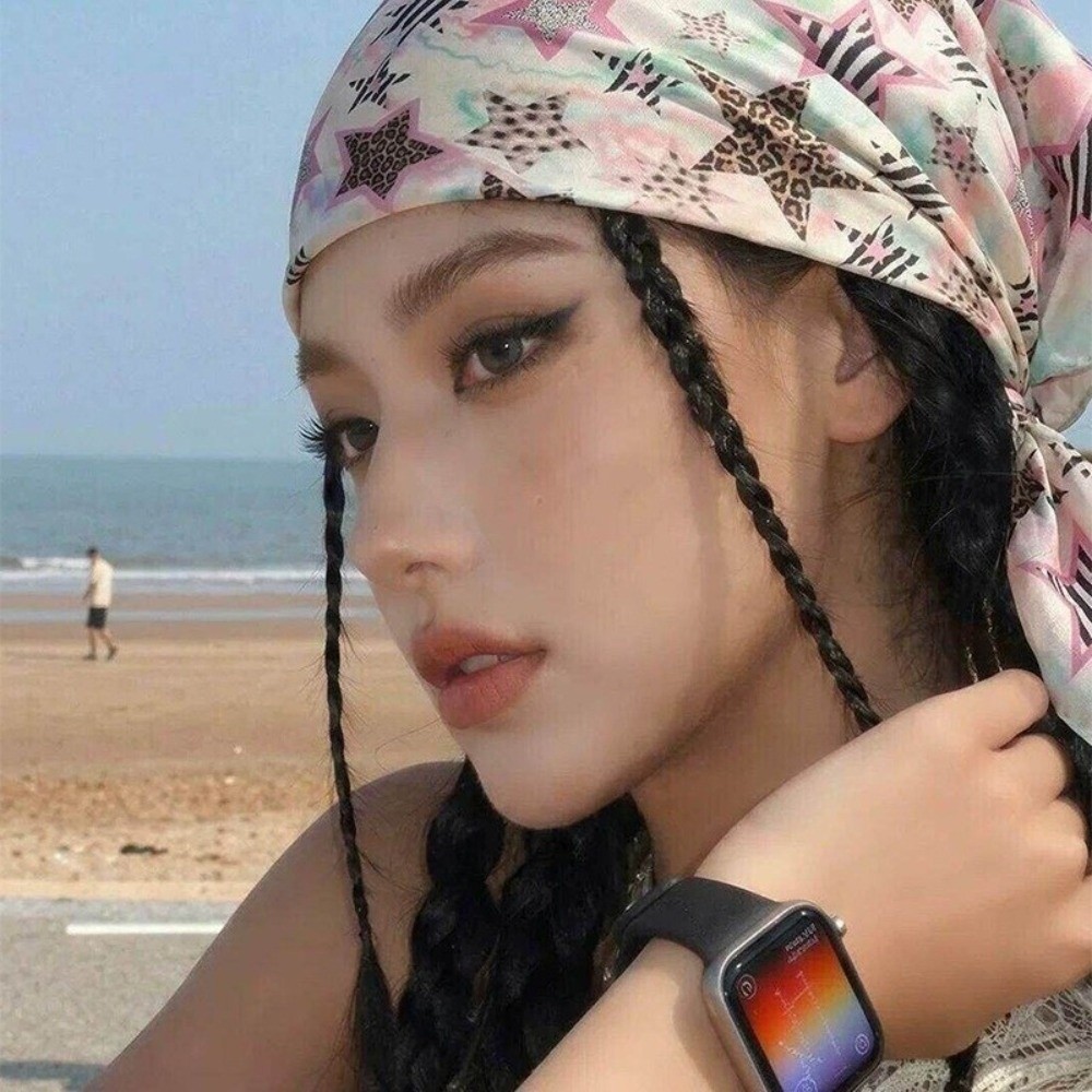 ผ้าพันคอทรงสี่เหลี่ยมวินเทจทนท - Women'S Fashion Edgy บทวิจารณ์และราคา