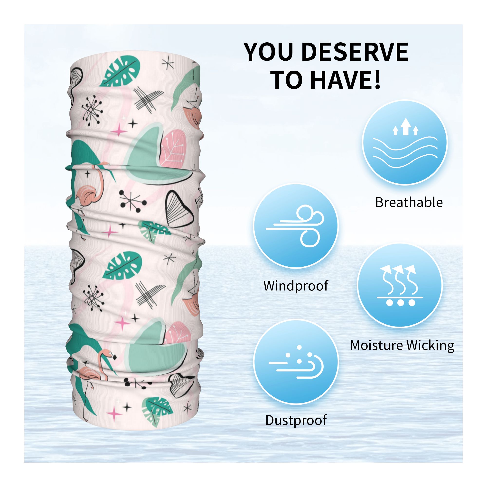 ผ้าพันคออะตอมมิก 50s ลายฟลามิง - Women'S Fashion Of The 50S บทวิจารณ์และราคา