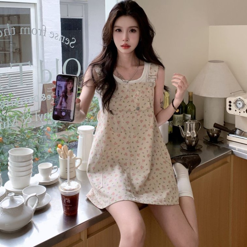 เดรสยีนส์น่ารักสไตล์วินเทจ ลดอ - Women'S Fashion Petite บทวิจารณ์และราคา