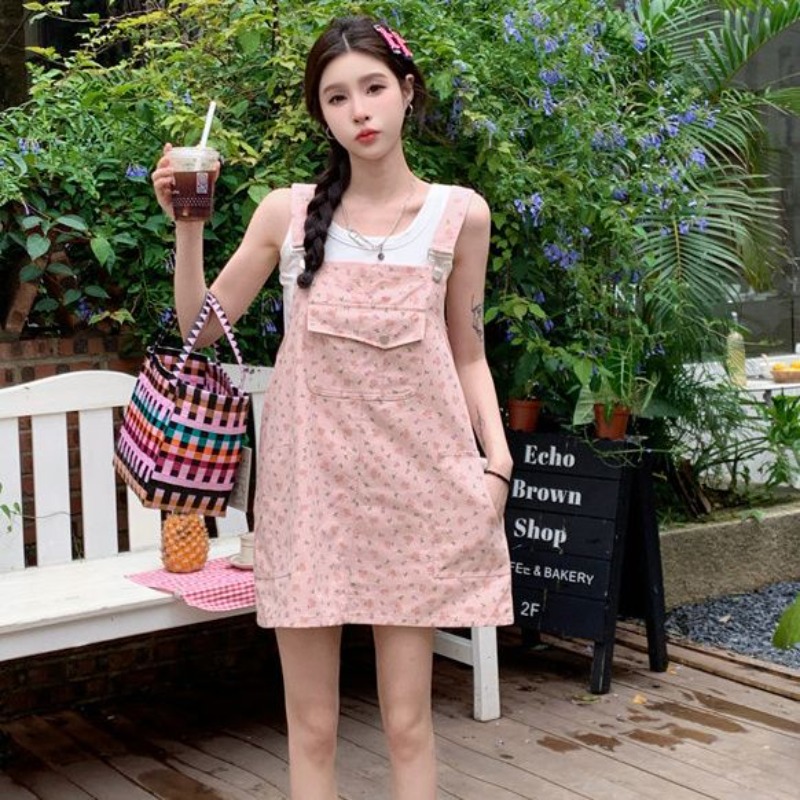 เดรสยีนส์น่ารักสไตล์วินเทจ ลดอ - Women'S Fashion Petite บทวิจารณ์และราคา
