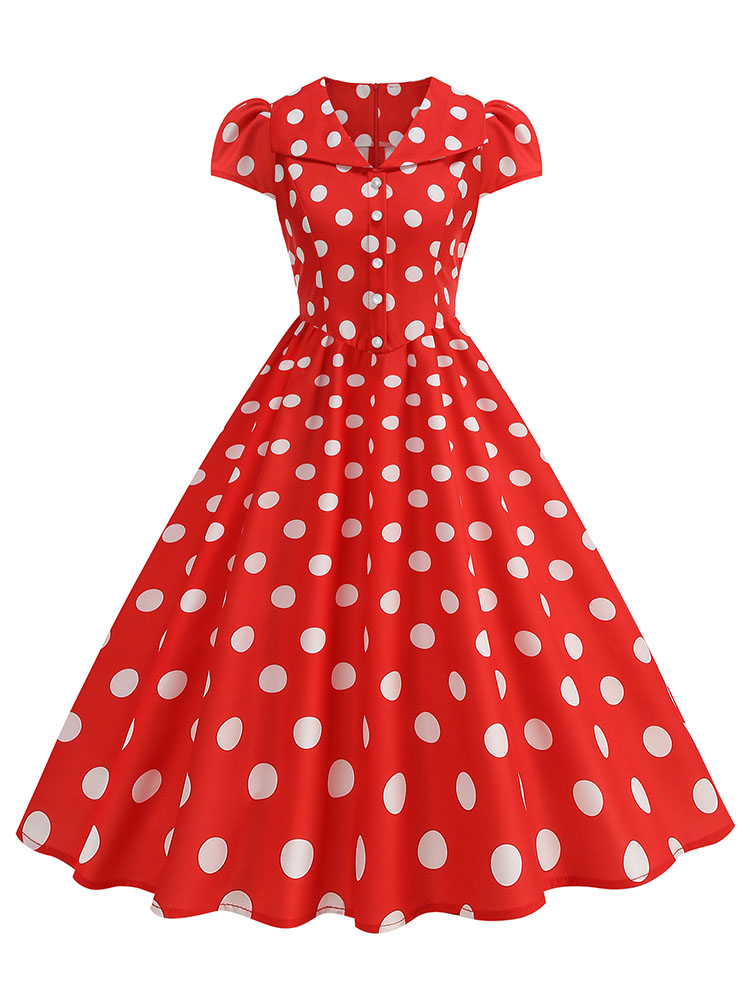 ชุดเดรสลายจุดสำหรับผู้หญิง สไต - Women'S Fashion Of The 50S บทวิจารณ์และราคา