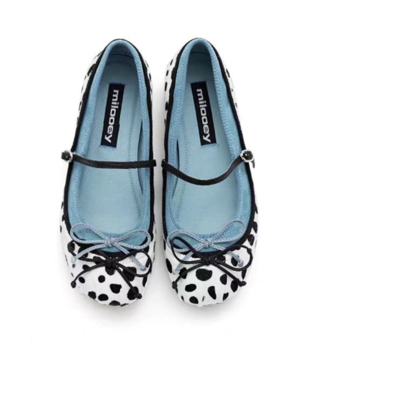 รองเท้าบัลเล่ต์ทรงกลมพื้นเรียบ - Women Fashion Heels บทวิจารณ์และราคา
