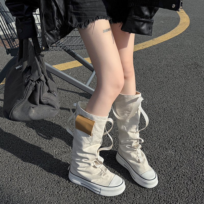 รองเท้าบูทสตรี แฟชั่น รองเท้าบ - Women'S Fashion Trousers บทวิจารณ์และราคา