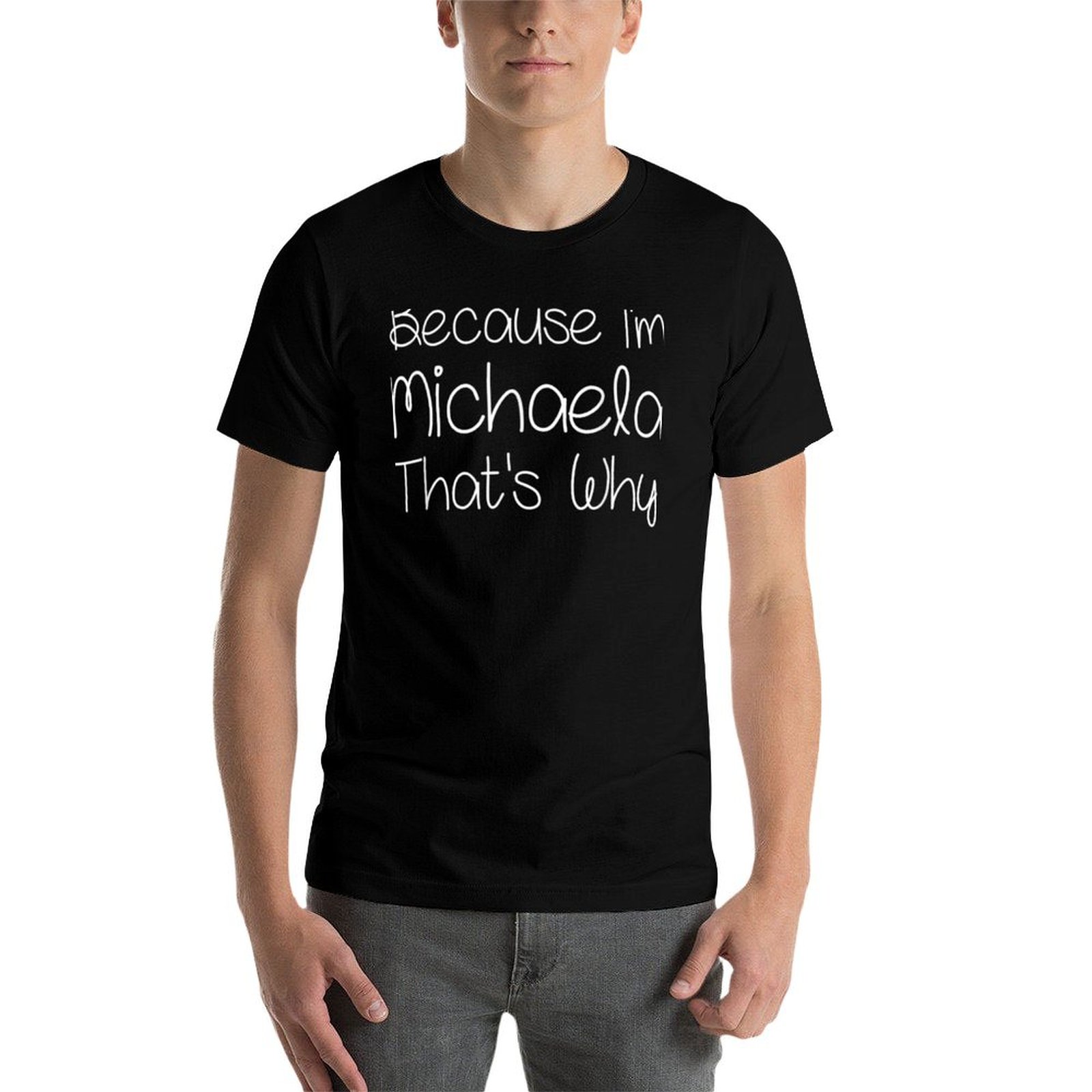 MICHAELA เสื้อยืดแฟชั่นพิมพ์ลา - Women Fashion Name Ideas บทวิจารณ์และราคา