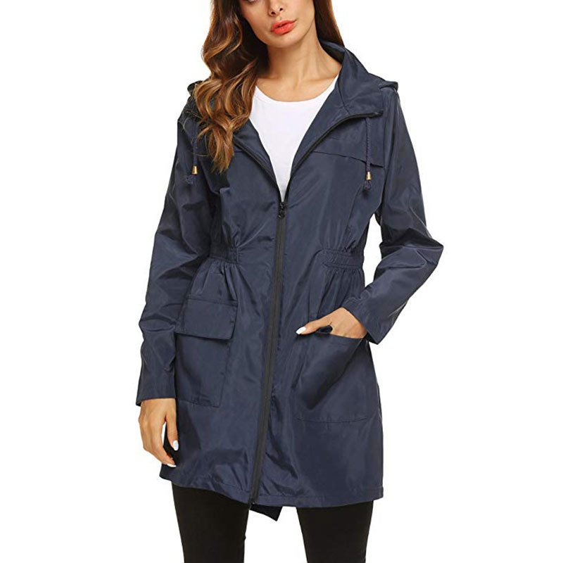 ผู้หญิงแฟชั่น All Seasons กันน - Women'S Fashion Rain Jacket บทวิจารณ์และราคา