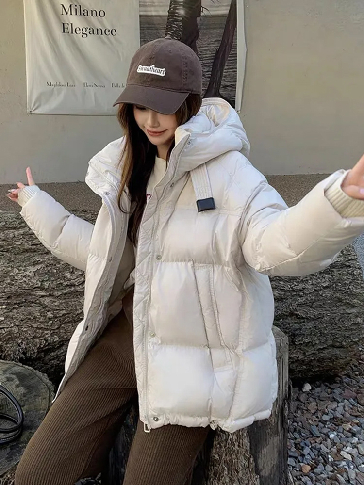 เสื้อพาร์กาผู้หญิงแบบยาว  บุขน - Sherpa Coat Women บทวิจารณ์และราคา