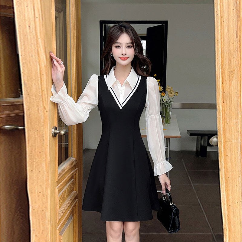 เดรสทรงเอสลิม ดีไซน์เสื้อเชิ้ต - Women'S Fashion Petite บทวิจารณ์และราคา