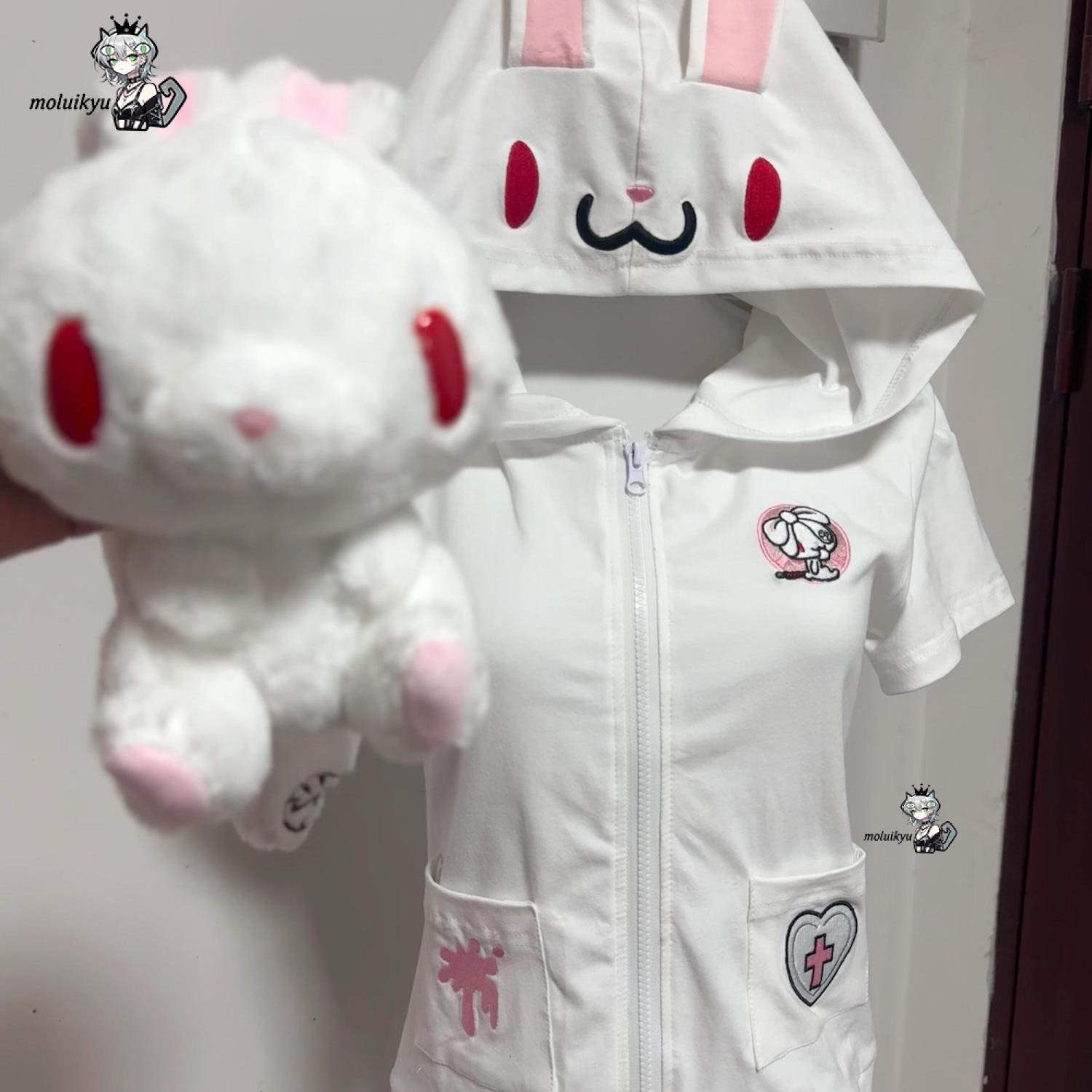 เสื้อฮู้ดดี้อนิเมะน่ารัก แขนสั - Women'S Fashion Zip Hoodie บทวิจารณ์และราคา