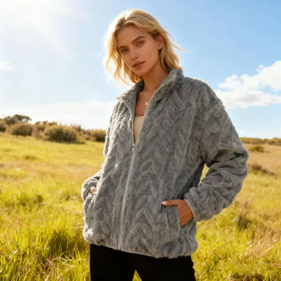 เสื้อโค้ทฤดูหนาวสำหรับผู้หญิง  - Sherpa Coat Women บทวิจารณ์และราคา