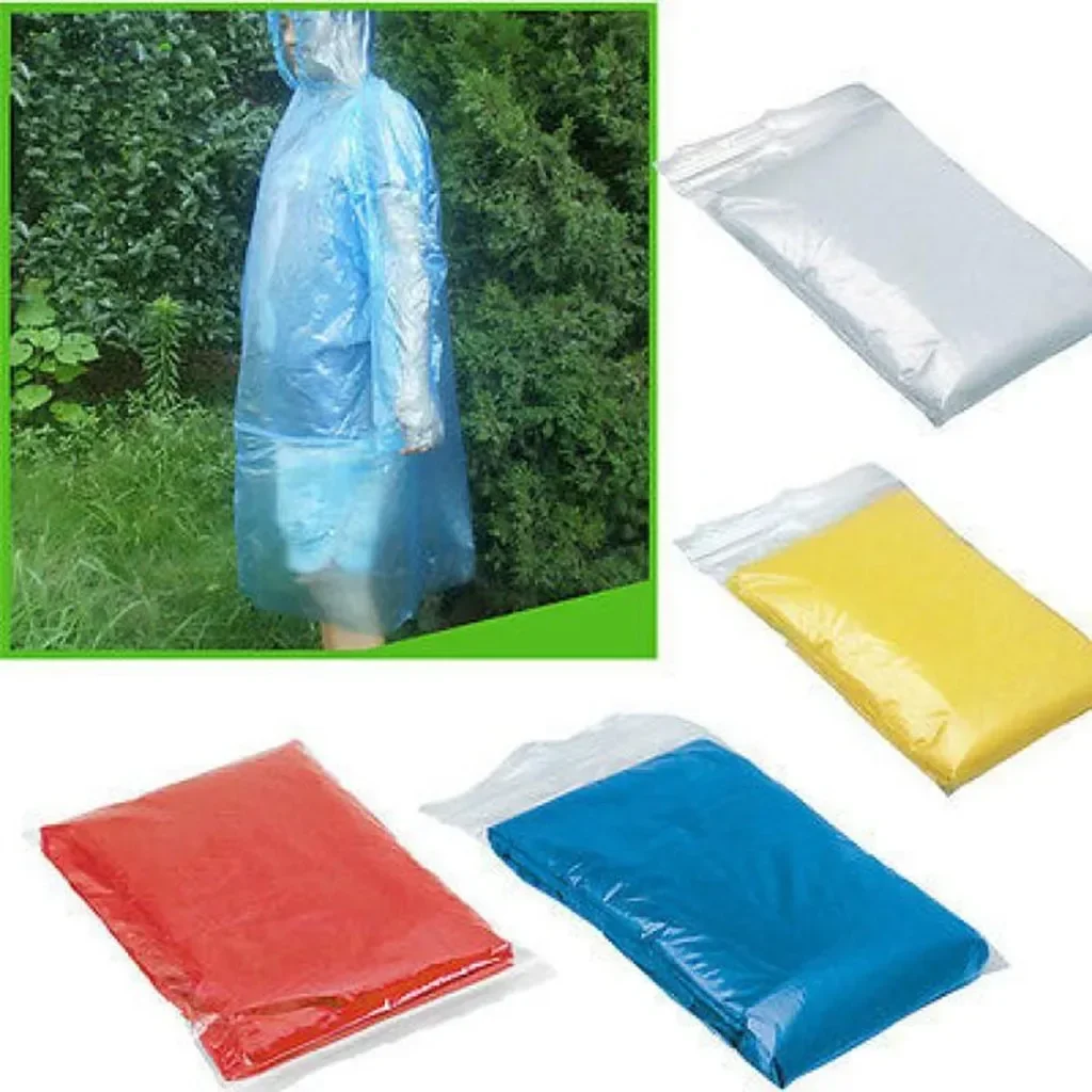 5/10PC เสื้อกันฝนแบบใช้แล้วทิ้ - Women'S Fashion Rain Jacket บทวิจารณ์และราคา