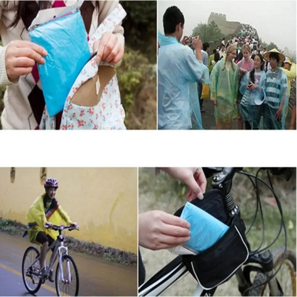 5/10PC เสื้อกันฝนแบบใช้แล้วทิ้ - Women'S Fashion Rain Jacket บทวิจารณ์และราคา