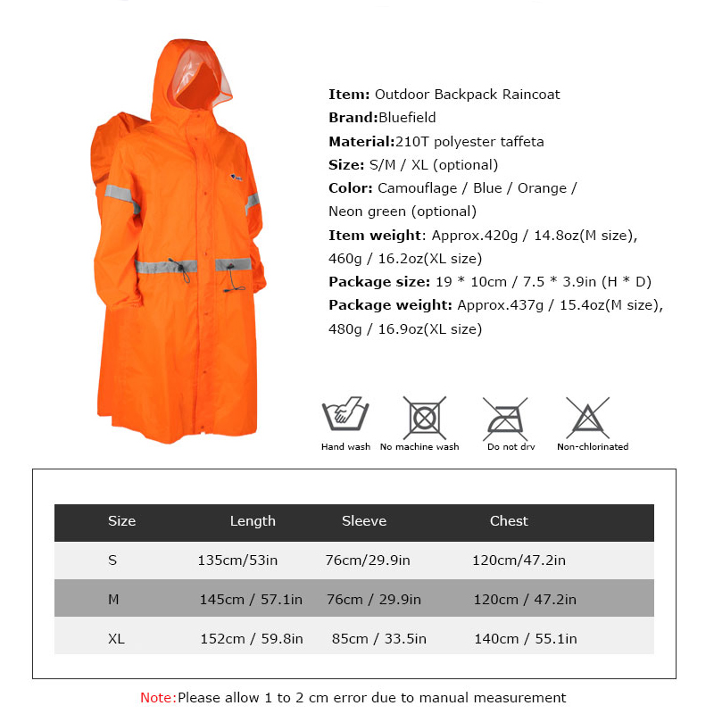 กระเป๋าเป้สะพายหลังแบบสะท้อนแส - Women'S Fashion Rain Jacket บทวิจารณ์และราคา