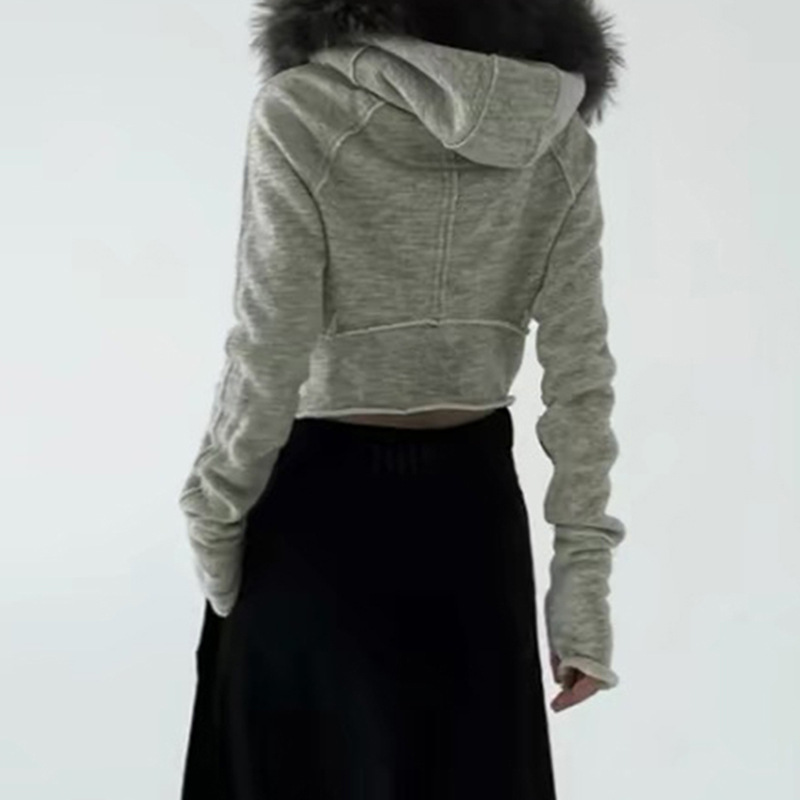 วินเทจแฟชั่นZip Upผู้หญิงเสื้อ - Women'S Fashion Zip Hoodie บทวิจารณ์และราคา