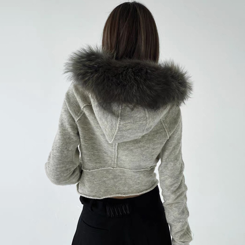 วินเทจแฟชั่นZip Upผู้หญิงเสื้อ - Women'S Fashion Zip Hoodie บทวิจารณ์และราคา