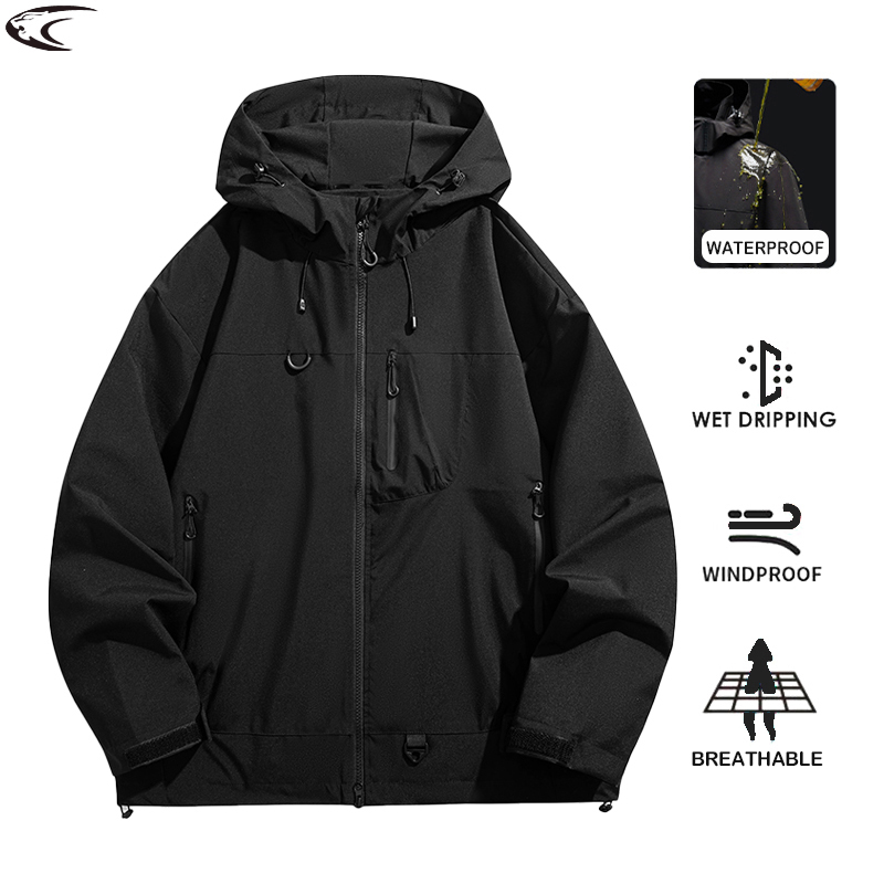LNGXO เสื้อกันลมกันน้ำสำหรับทุ - Women'S Fashion Rain Jacket บทวิจารณ์และราคา