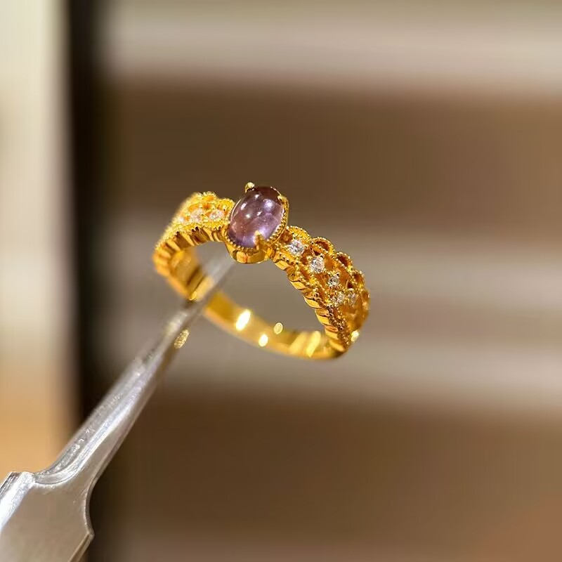 แหวนทอง 14K ชุบทองคำขาว สไตล์ว - Women'S Fashion Victorian Era บทวิจารณ์และราคา