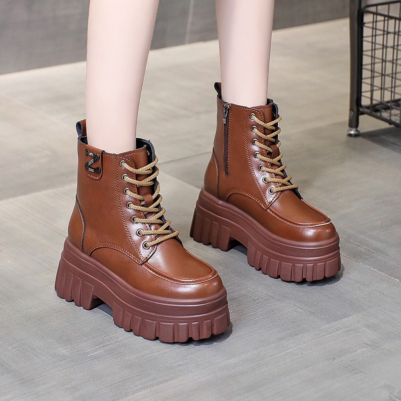 รองเท้าบูทผู้หญิงพื้นหนา รุ่นใ - Women'S Fashion Petite บทวิจารณ์และราคา