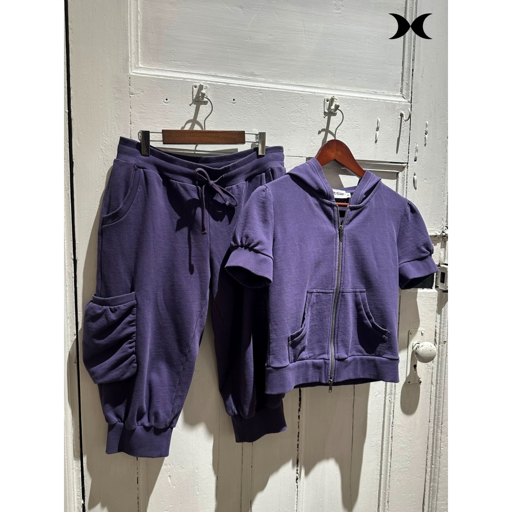 เสื้อฮู้ดซิปแขนสั้นสไตล์สาวสปอ - Women Fashion Style บทวิจารณ์และราคา