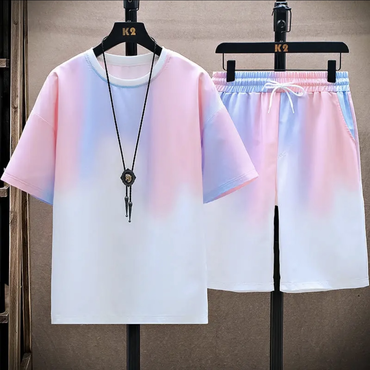 ชุดเซ็ตผ้าไหมน้ำแข็งคู่รักสำหร - Women Fashion Style บทวิจารณ์และราคา